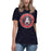 Allen High School Eagles Women's Navy Blue T-shirt 207