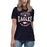 Allen High School Eagles Women's Navy Blue T-shirt 219