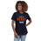 Woman wearing Bridgeland High School Bears Women's Navy Blue T-shirt 040