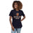 Woman wearing Bridgeland High School Bears Women's Navy Blue T-shirt 228