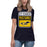 Cypress Ranch High School Mustangs Women's Navy T-shirt 001