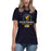 Cypress Ranch High School Mustangs Women's Navy T-shirt 222