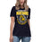 Cypress Ranch High School Mustangs Women's Navy T-shirt 204