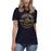 Cypress Ranch High School Mustangs Women's Navy T-shirt 201