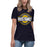 Cypress Ranch High School Mustangs Women's Navy T-shirt 011