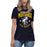 Cypress Ranch High School Mustangs Women's Navy T-shirt 213