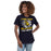 Woman wearing Cypress Ranch High School Mustangs Women's Navy T-shirt 205