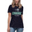 Cypress Ridge High School Rams Women's Navy T-shirt 202