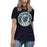 Cypress Ridge High School Rams Women's Navy T-shirt 220