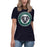 Cypress Ridge High School Rams Women's Navy T-shirt 216