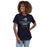 Woman wearing Cypress Ridge High School Rams Women's Navy T-shirt 217
