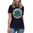 Cypress Ridge High School Rams Women's Navy T-shirt 203