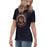 Side view of Bridgeland High School Bears Women's Navy Blue T-shirt 227