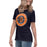Side view of Bridgeland High School Bears Women's Navy Blue T-shirt 224