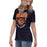 Side view of Bridgeland High School Bears Women's Navy Blue T-shirt 204