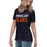 Side view of Bridgeland High School Bears Women's Navy Blue T-shirt 017