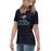 Side view of Cypress Ridge High School Rams Women's Navy T-shirt 233
