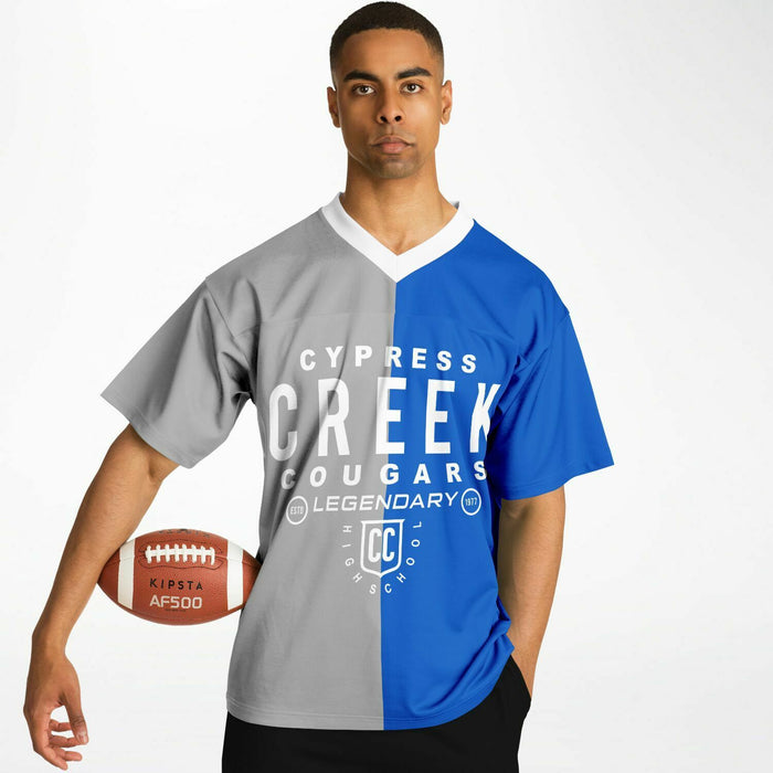 Cypress Creek Cougars Football Jersey 04