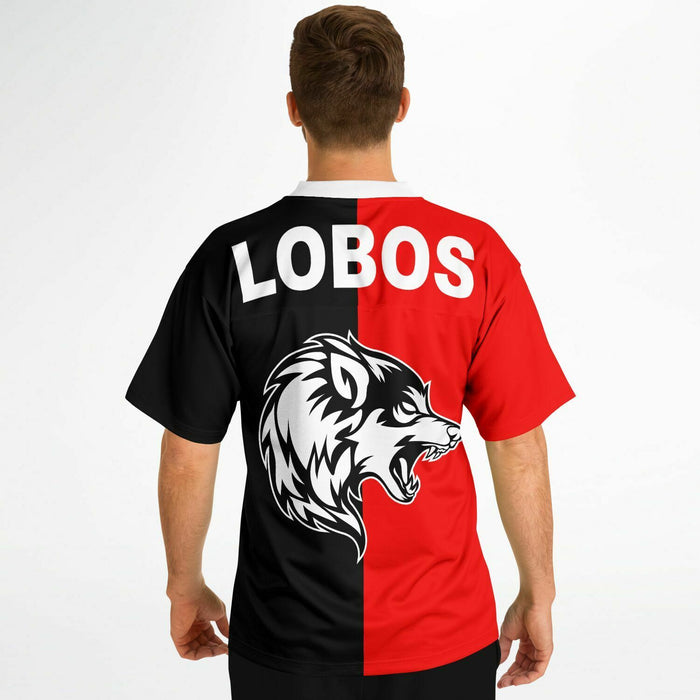 Langham Creek Lobos Football Jersey 04