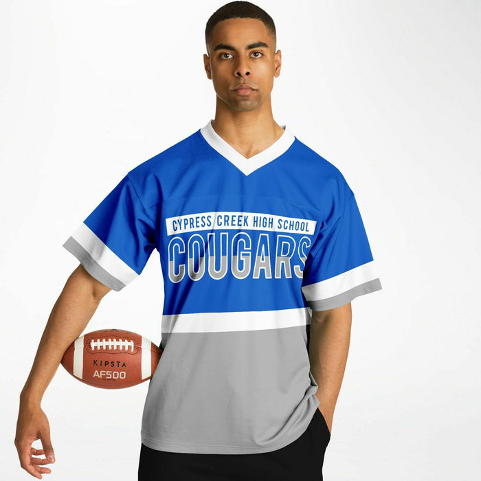 Cypress Creek Cougars Football Jersey 10