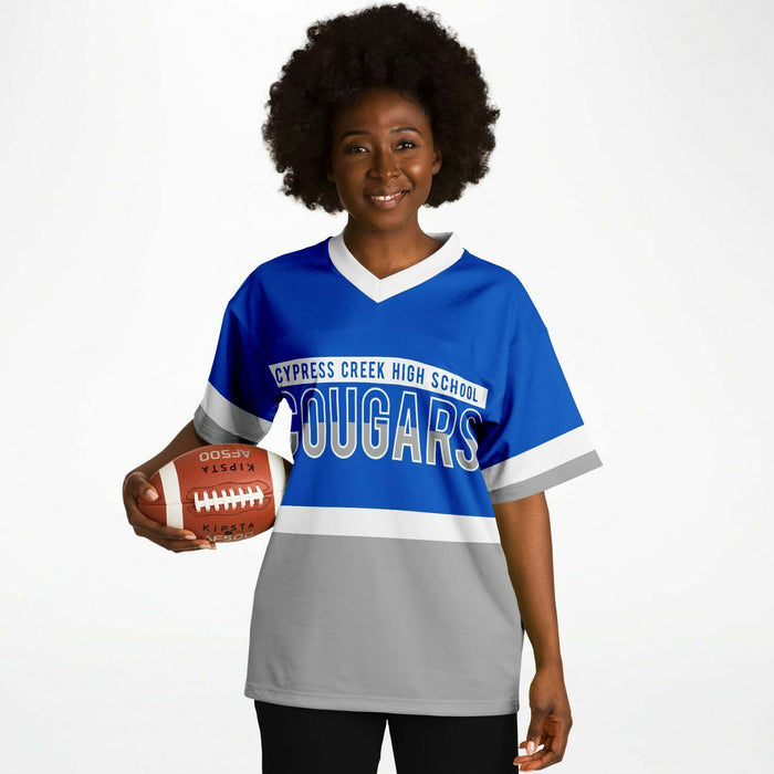 Cypress Creek Cougars Football Jersey 10