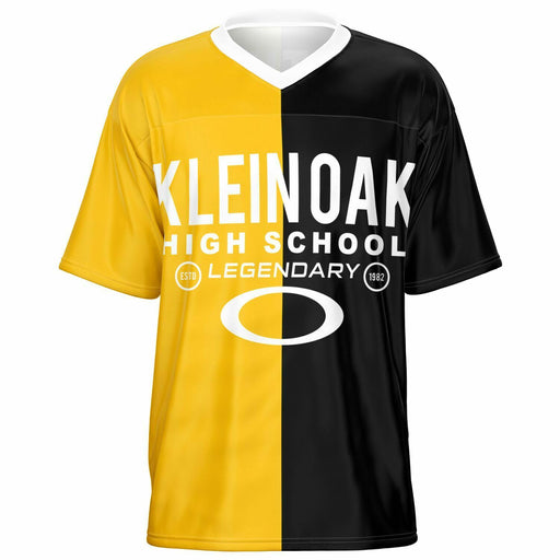 Klein Oak Panthers football jersey -  ghost view - front