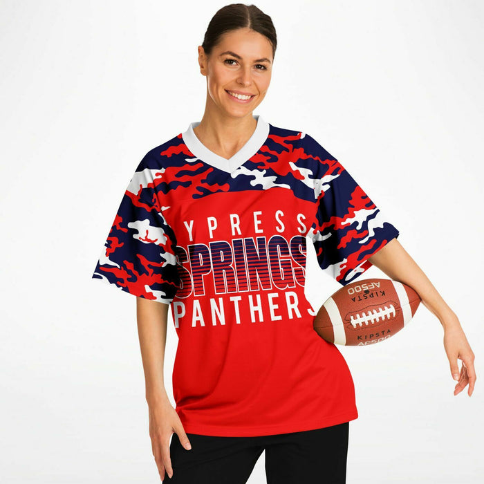 Cypress Springs Panthers Football Jersey 08