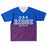 Oak Ridge War Eagles High School football jersey laying flat - front 