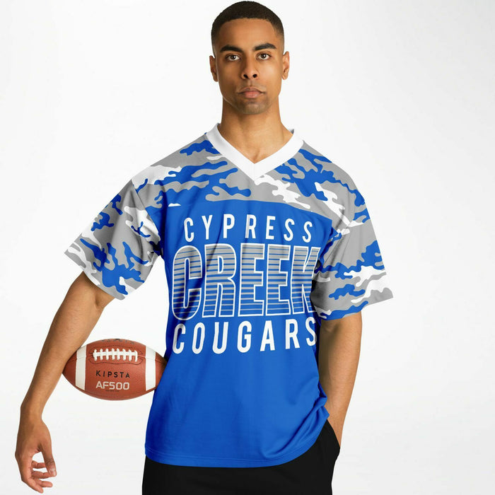 Cypress Creek Cougars Football Jersey 08