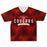 Tomball Cougars High School football jersey laying flat - front 