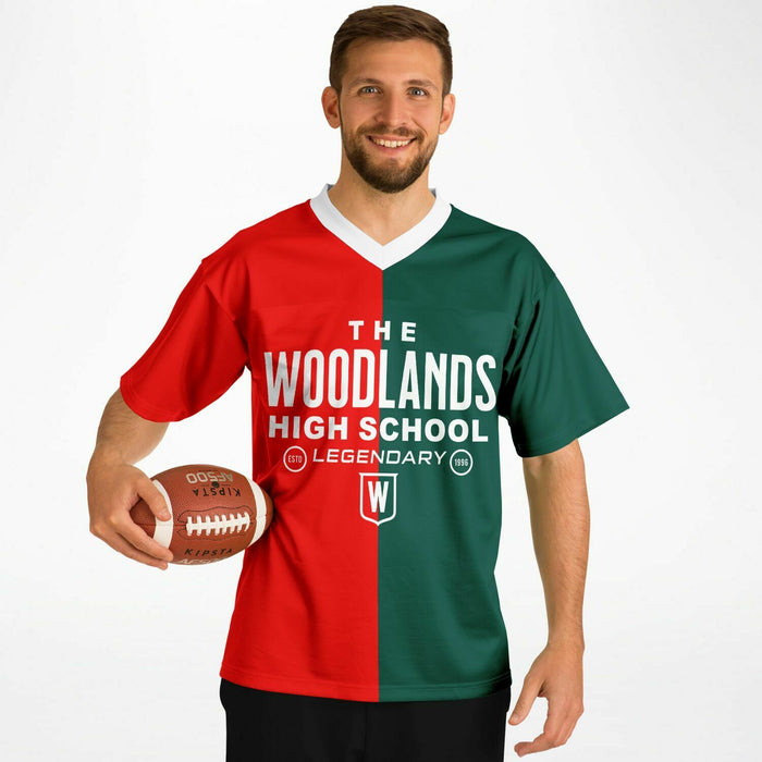 The Woodlands Highlanders Football Jersey 04