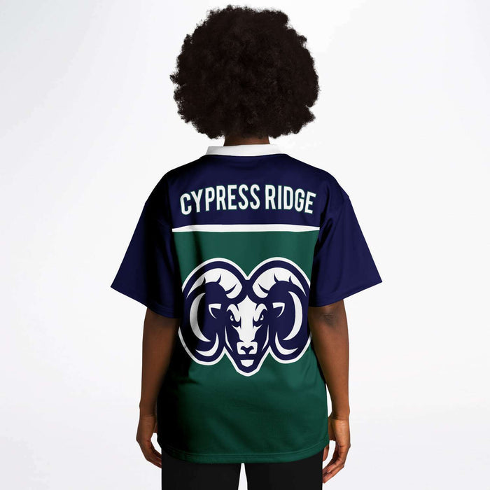 Cypress Ridge Rams Football Jersey 07