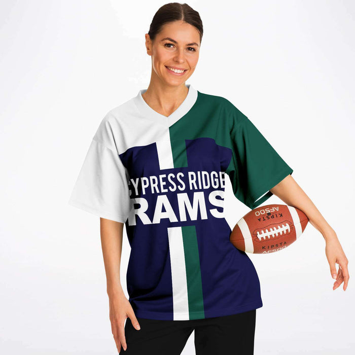 Cypress Ridge Rams Football Jersey 06