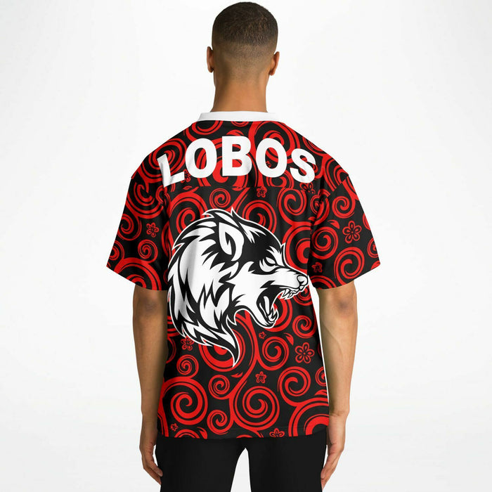 Langham Creek Lobos Football Jersey 18