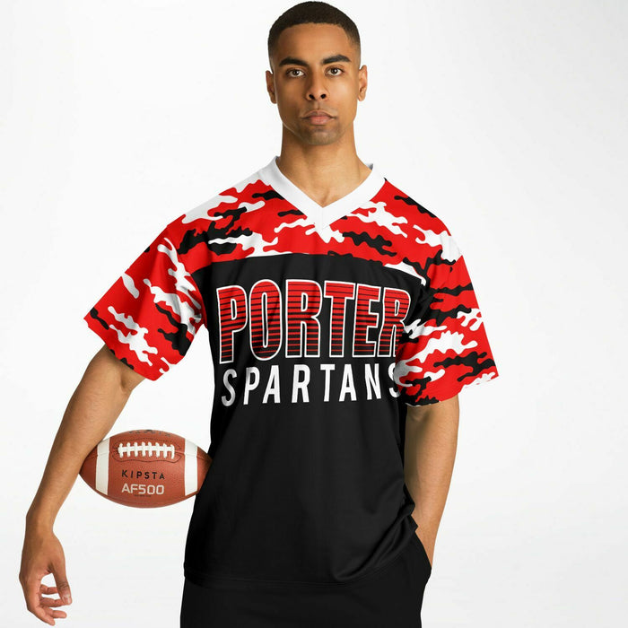 Porter Spartans Football Jersey 08