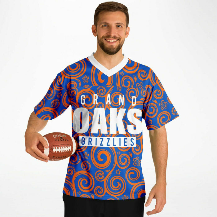 Grand Oaks Grizzlies Football Jersey 18