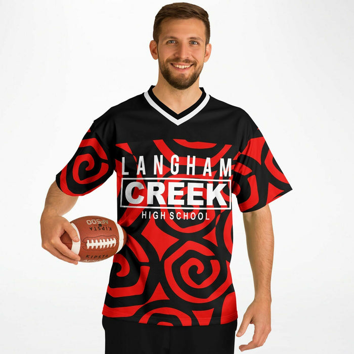 Langham Creek Lobos Football Jersey 16