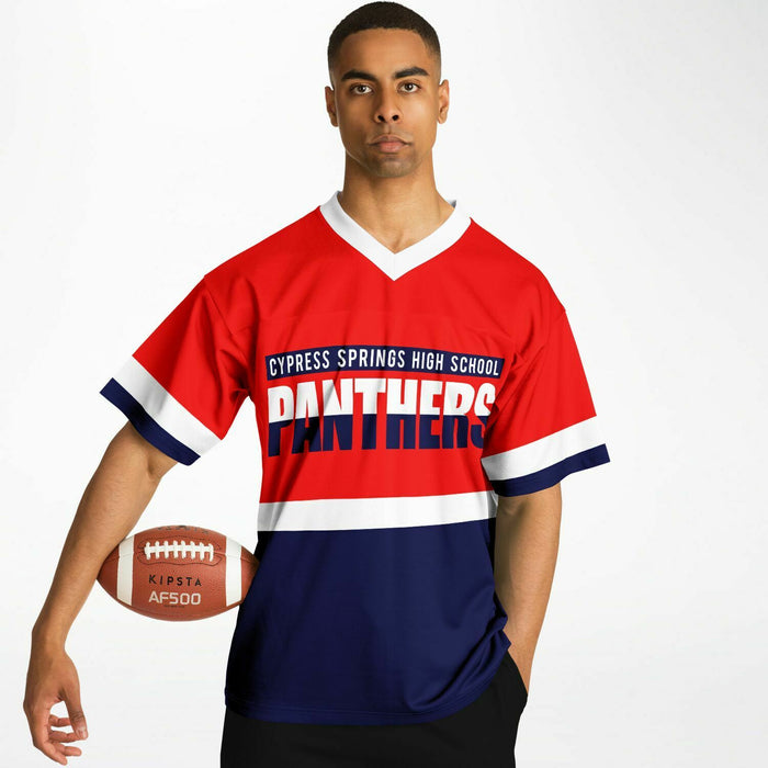 Cypress Springs Panthers Football Jersey 10