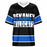 Dekaney Wildcats football jersey -  ghost view - front