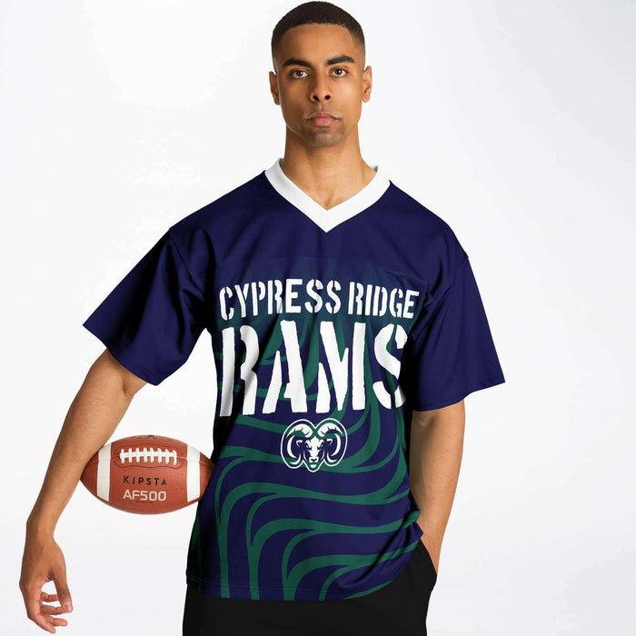 Cypress Ridge Rams Football Jersey 27