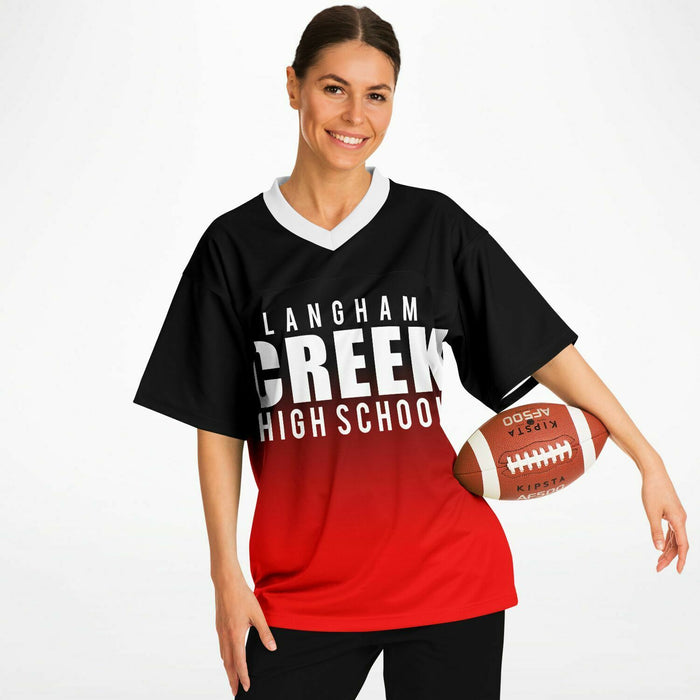 Langham Creek Lobos Football Jersey 05