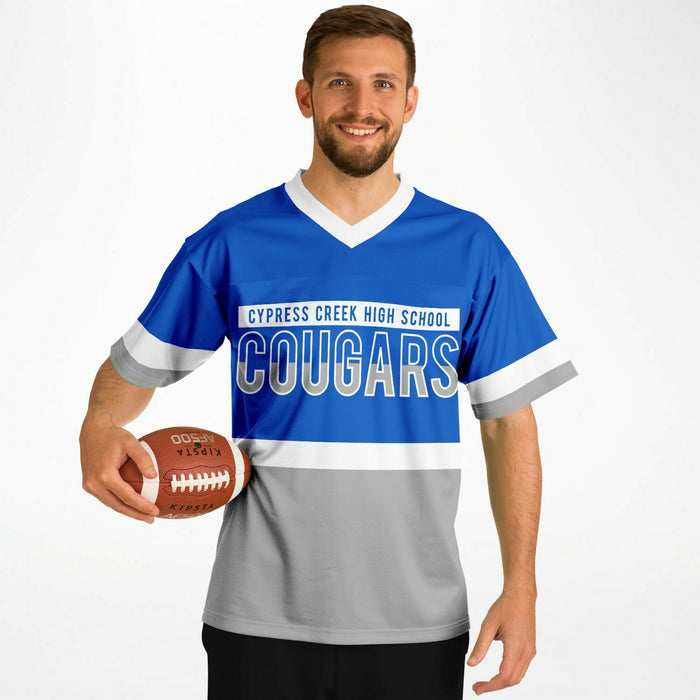 Cypress Creek Cougars Football Jersey 10