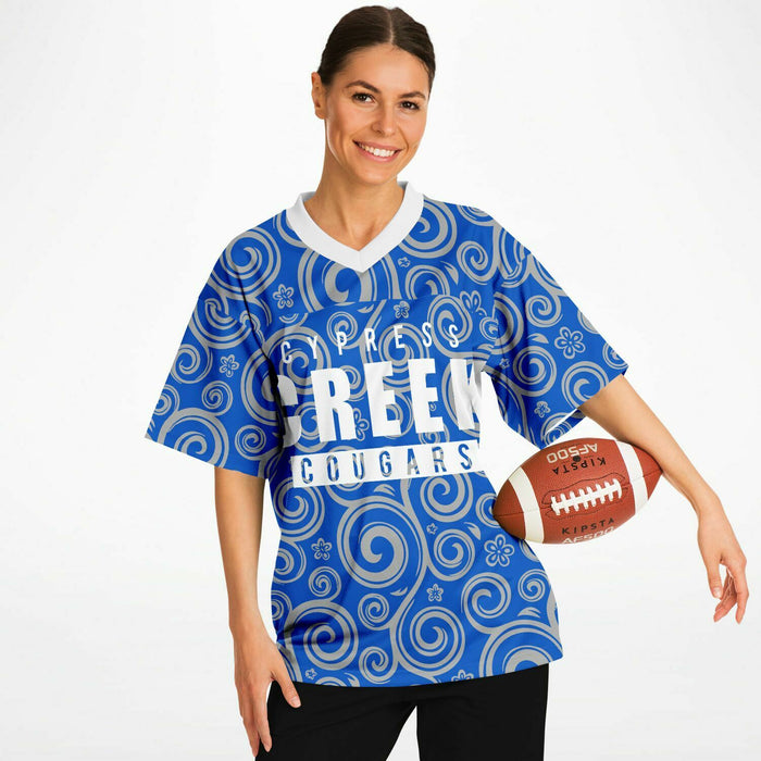 Cypress Creek Cougars Football Jersey 18