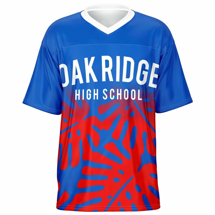 Oak Ridge War Eagles High School football jersey -  ghost view - front