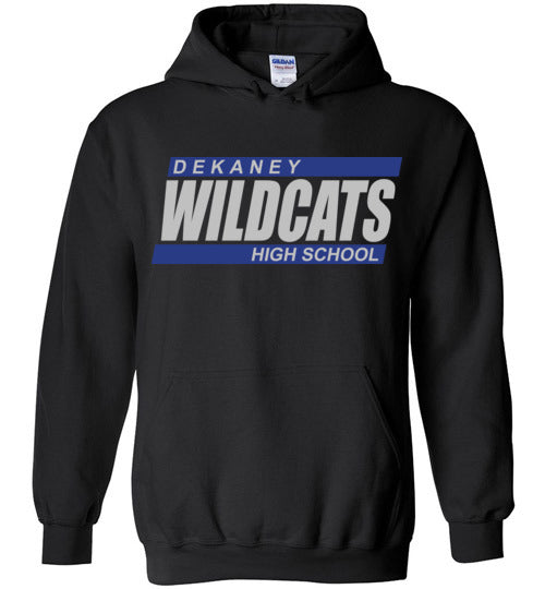 Dekaney High School Wildcats Black Hoodie 72