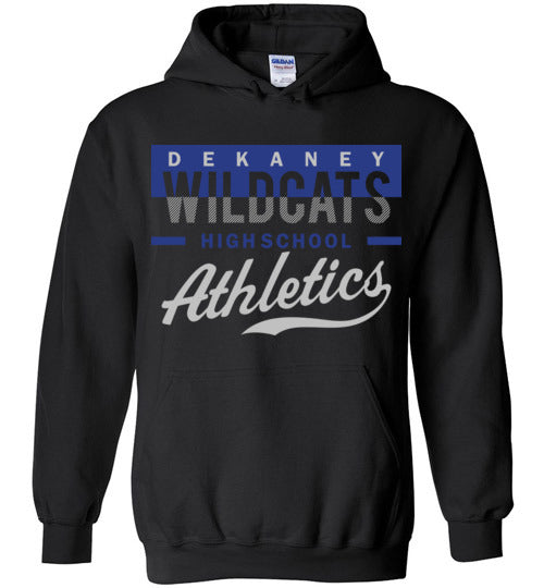 Dekaney High School Wildcats Black Hoodie 48