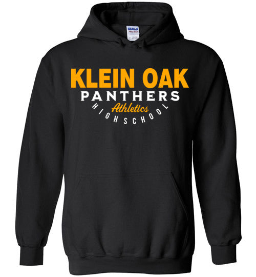 Klein Oak Panthers - Design 12 - Black Hoodie