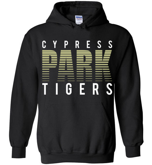 Cypress Park High School Tigers Black Hoodie 24