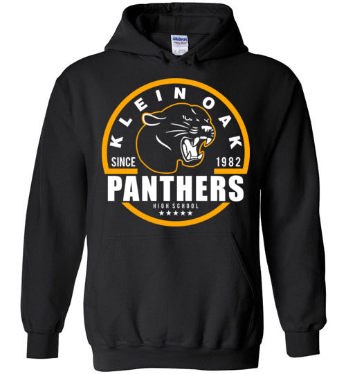 Klein Oak High School Panthers Black Hoodie 04