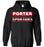Porter High School Spartans Black Hoodie 35